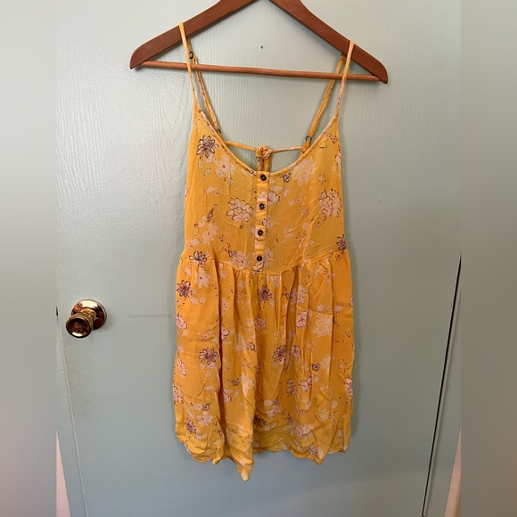 Yellow Billabong Dress Billabong Women's Yellow Sun Glow Maxi Dress